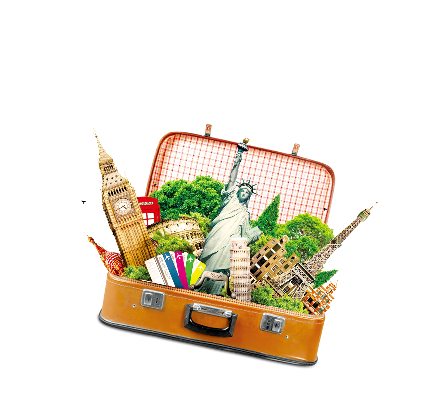 Statue of Liberty Travel Baggage If(we), Bring luggage to travel, food, poster, banner png